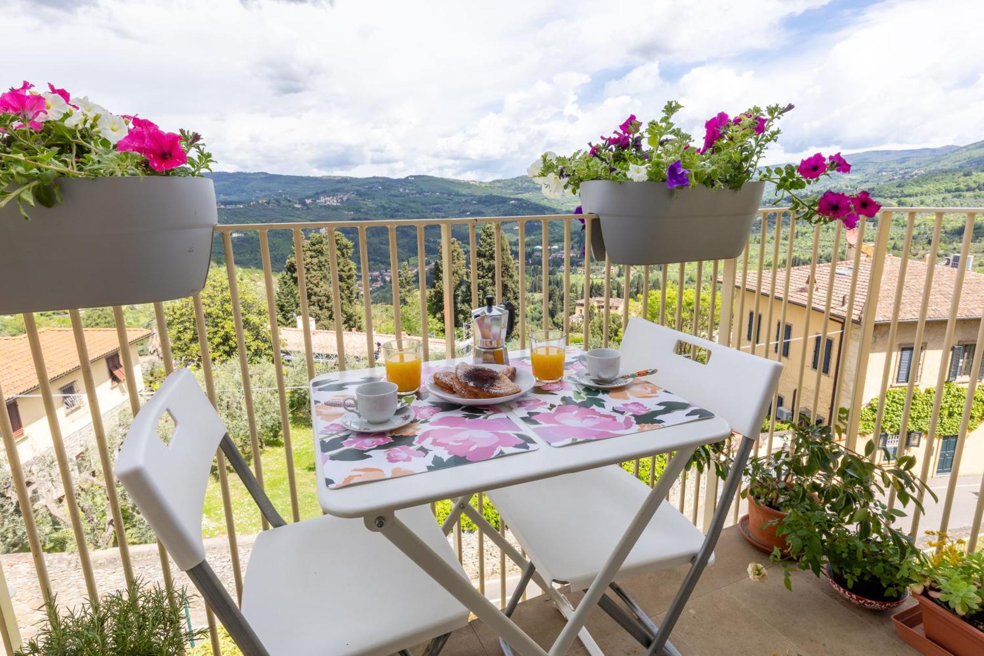 Gladys, Appartamento Con Vista A Fiesole Exteriér fotografie